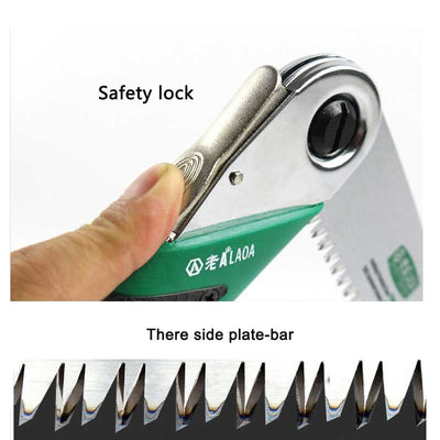 Quick folding saw