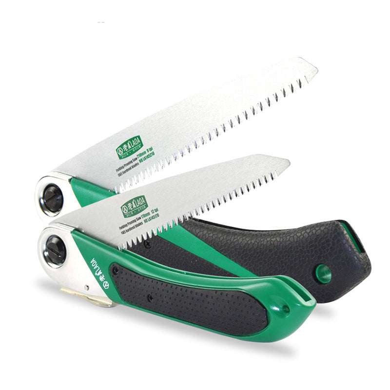 Quick folding saw