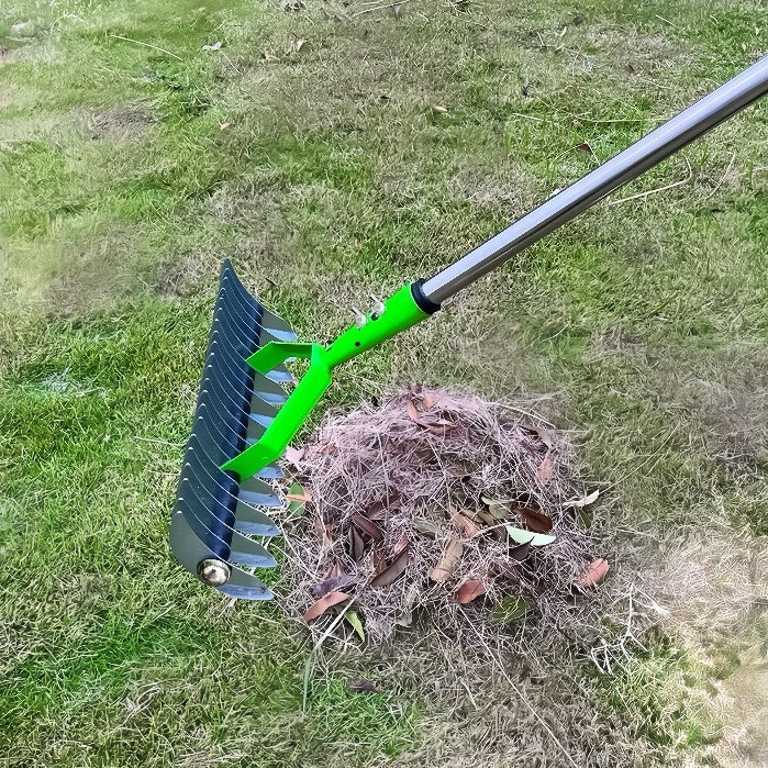 Lawn Hay Rake Garden Deciduous Rake Soil Ripper Garden Soil Rake